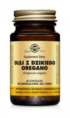 Zdjęcie SOLGAR Olej z dzikiego oregano, 60 kaps