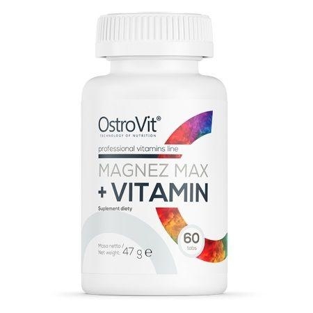 Zdjęcie Ostrovit Magnez MAX + VITAMIN 60 TABL