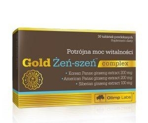 Zdjęcie OLIMP Gold Żeń-szeń complex, 30tabl.