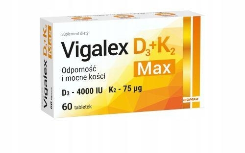 Zdjęcie Vigalex D3 + K2 Max, 60 tabl.