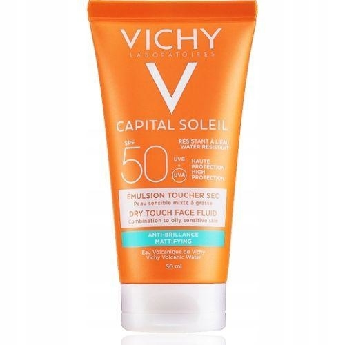 Zdjęcie Vichy Ideal Soleil Krem matujący SPF 50+, 50ml