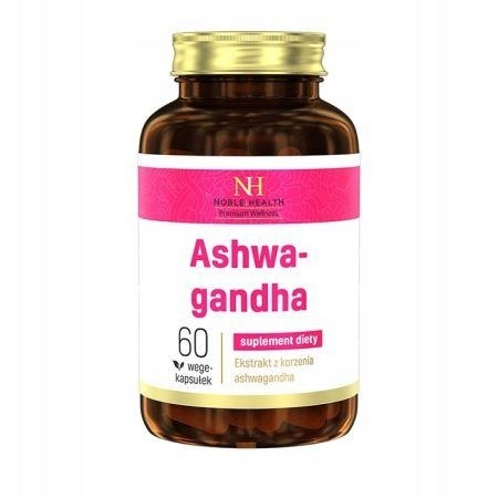 Zdjęcie Ashwagandha Noble Health 60 kaps.