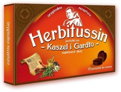 Zdjęcie Herbitussin Kaszel i Gardło Pastylki x12